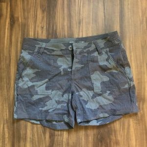 Prana Camo Olivia Shorts